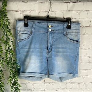 𝅺HARLEY Made with Love Denim Plus Size Denim Jean Shorts 17